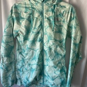Woman’s north face rain jacket